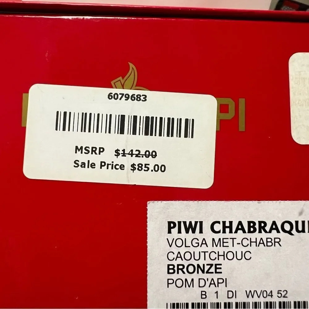Pom D’Api Bronze Piwi Chabraque Sherpa  lined winter boots NWT size 5 Euro 120